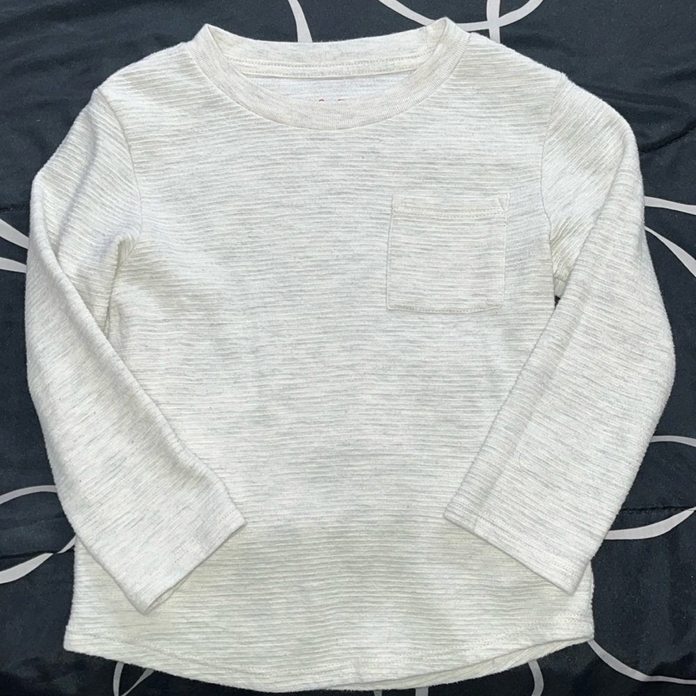 Cat and Jack long sleeve pocket shirt